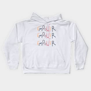 Girl Power: Empowered and Unstoppable Kids Hoodie